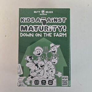 NIB Kids Against Maturity Down on the Farm Stand-Alone Card Game Sealed